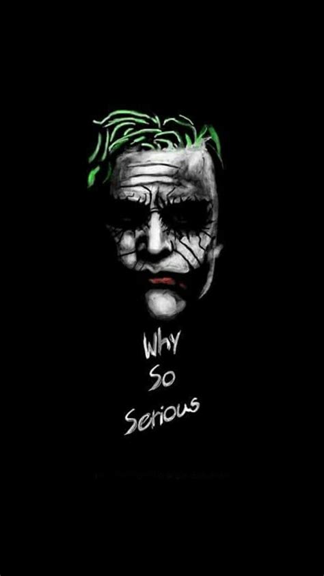 Dark Knight Joker Why So Serious Wallpaper