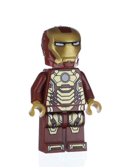 Lego Minifigure Iron Man Mark 47 Armor Lego Iron Man Lego Custom ...