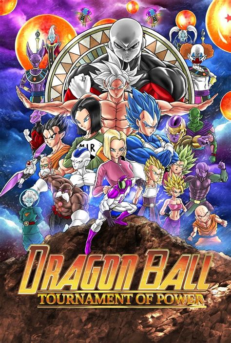 Dragon Ball Super Tournament Of Power Poster Goku Vegeta Jiren NEW USA | ubicaciondepersonas ...