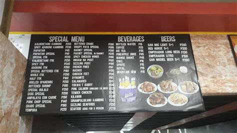 Menu at Golden Grill restaurant, San Mateo