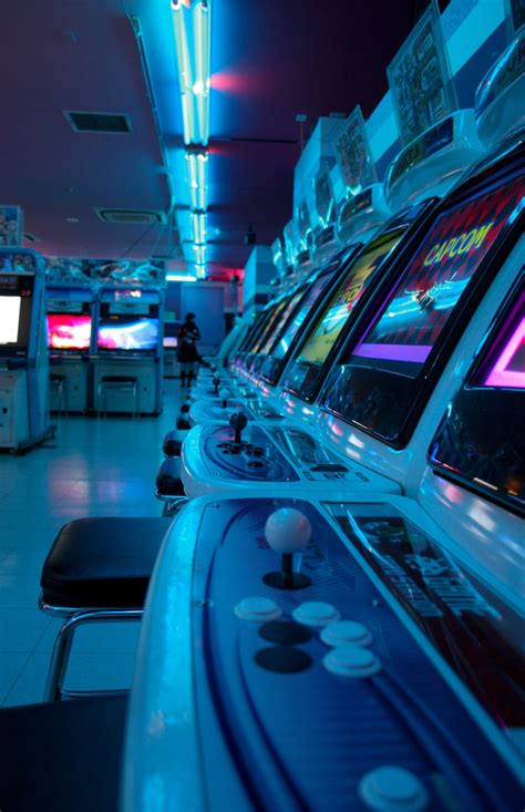 4K, retro games, arcade cabinet, video games, dark, HD Wallpaper | Rare Gallery