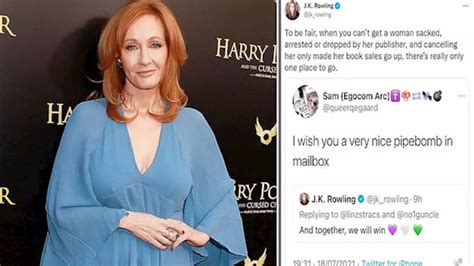 J.K.Rowling On Death Threats By Twitter - fakenewsstudio