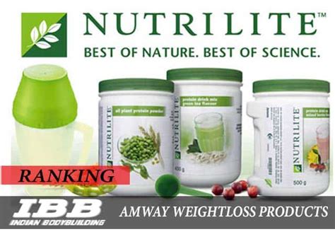 Amway Nutrilite Weight Loss Powder - Weight Loss Wall