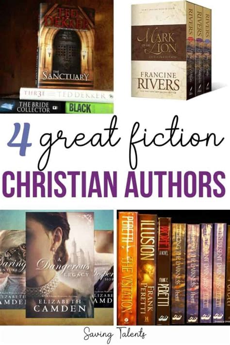 Best Christian Fiction Authors to Read - Saving Talents