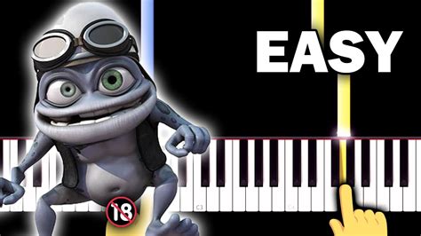 Crazy Frog MEME song (Axel F) - EASY Piano tutorial - YouTube