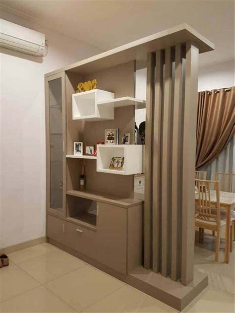 30 Best Modern Room Divider Design Ideas To see more Read it👇 | Living room partition design ...