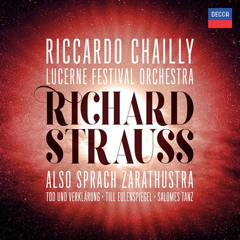 Product Family | R. STRAUSS Also sprach Zarathustra / Chailly