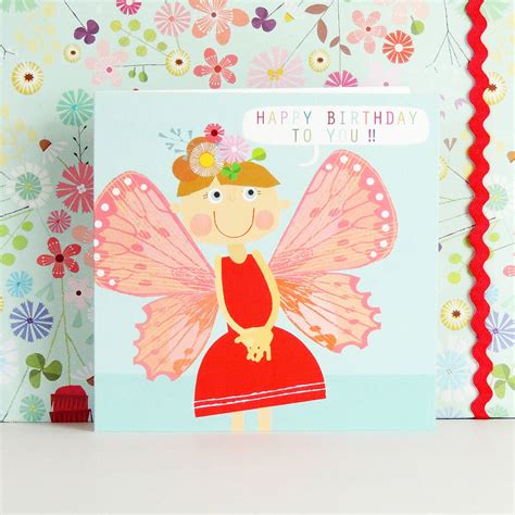 Happy Birthday Butterfly Card By Kali Stileman Publishing