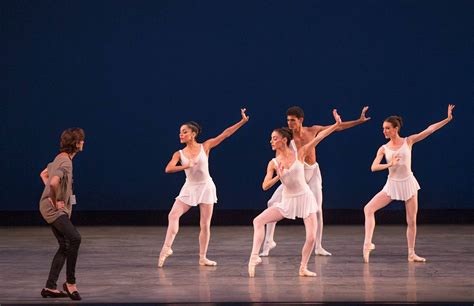 Miami City Ballet dancers in Apollo, choreography George Balanchine, © The George Balanchine ...