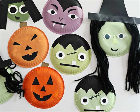 Halloween Paper Plate Craft