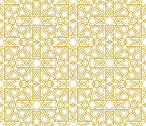 47746844-Islamic-star-pattern-golden-lines-with-white-background-Stock ...