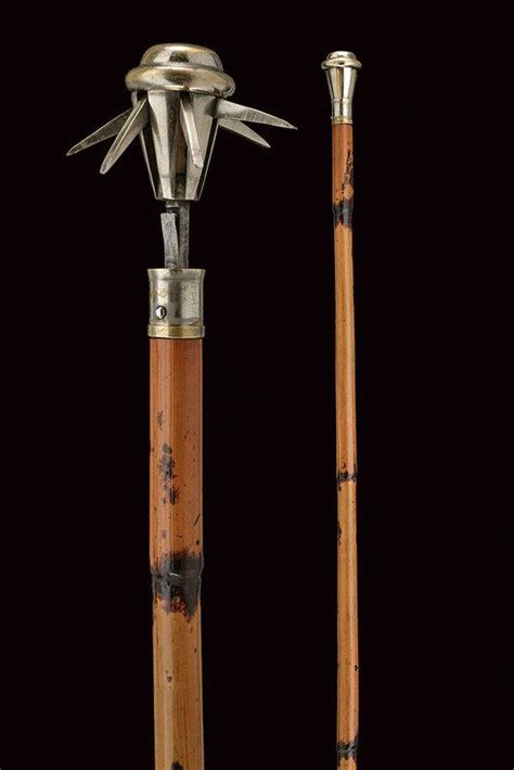 Discover the Uniqueness of a Rare Cane Mace with Spring Spikes