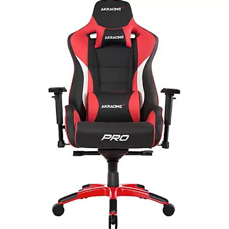 AKRacing Master Series Pro Luxury XL Gaming Chair Red - Office Depot