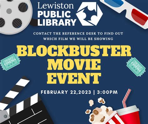 LPL TO HOST A BLOCKBUSTER MOVIE EVENT | L/A Arts