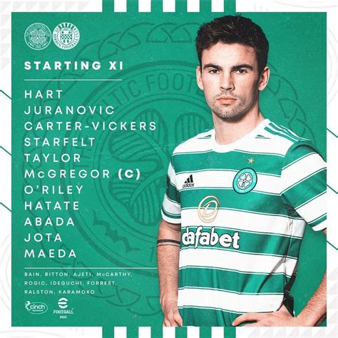 Tonight's lineup : r/CelticFC