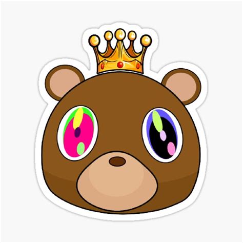 "Dropout Bear" Sticker for Sale by NEWAG3 | Redbubble