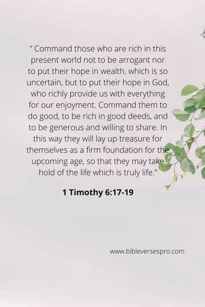 23 Powerful Bible Verses About Money And Greed - Bible Verses