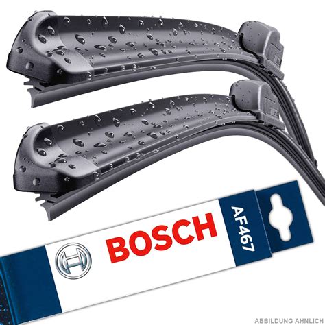 Bosch Windscreen Wipers Wiper Blades Wipers Set Aerofit AF467 650mm 475mm | eBay