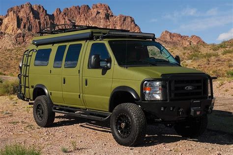 These 305HP Ford Camper Van Conversions Make Adventuring Easy Enhancing ...