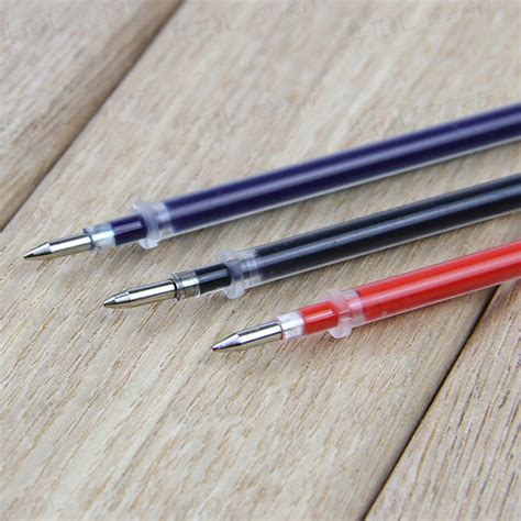 100 pcs neutral pen refills 0.5mm neutral pen Length 13cm universal type refills for the core ...