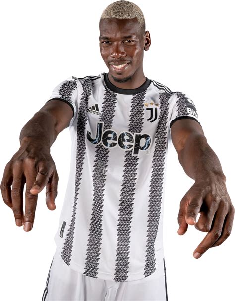 Paul Pogba Juventus football render - FootyRenders