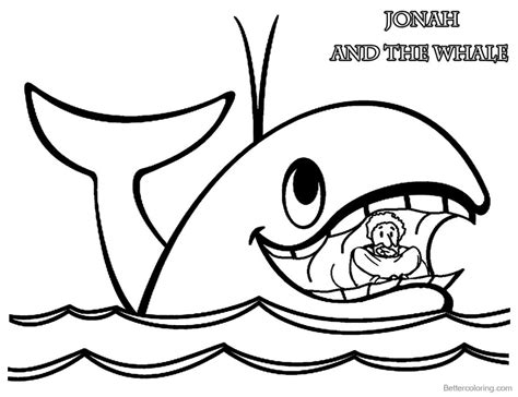 Coloring Pages For Jonah And The Whale – Kidsworksheetfun