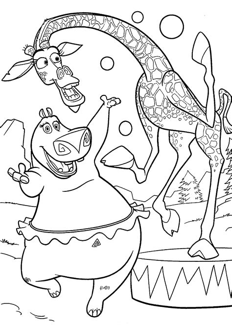 Madagascar Coloring Pages - Best Coloring Pages For Kids