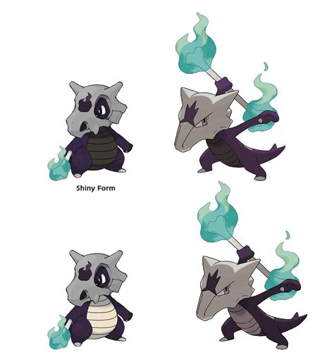 49 best ideas for coloring | Alolan Marowak Shiny