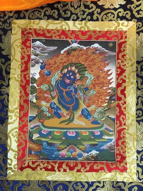 VAJRAPANI THANGKA - Buddhist Images