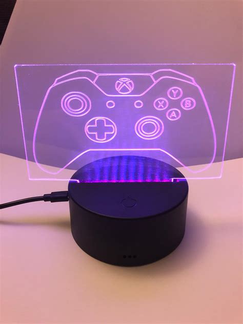 Xbox controller led night light lamp can be personalised with | Etsy