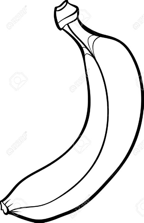 Banana Drawing Outline at GetDrawings | Free download