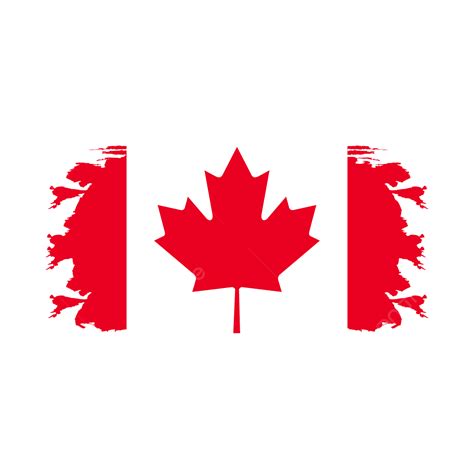 Canada Flag Transparent Background Design Hd Images, Canada Flag Brush ...