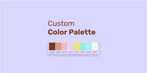 Custom Color Palette | Figma