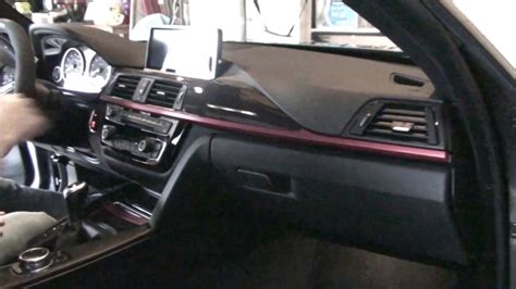 BMW F32 Karbonius CF interior installation DIY - YouTube