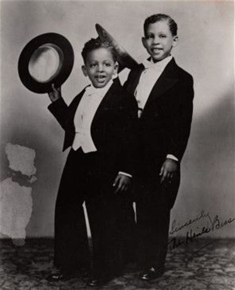 Gregory Hines (left) with his brother Maurice (right) - they danced as "The Hines Kids" and ...