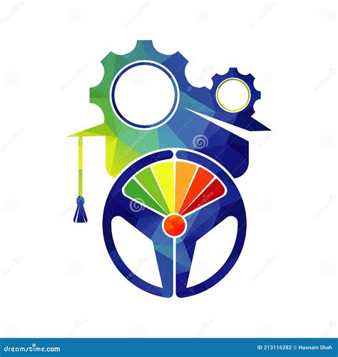 Technical education logo. stock vector. Illustration of cogwheel - 213116282