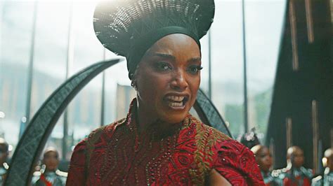 Black Panther Wakanda Forever | Queen Ramonda Fired Out Okoye Scene ...