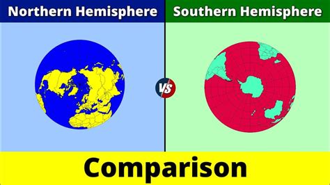 Northern Hemisphere vs Southern Hemisphere | Southern Hemisphere vs Northern Hemisphere | Data ...