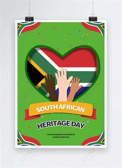 South african heritage day green festival poster template image_picture free download 466497833 ...