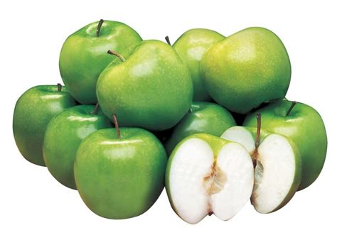 Granny Smith Apples Isolated - Prepared Food Photos, Inc.