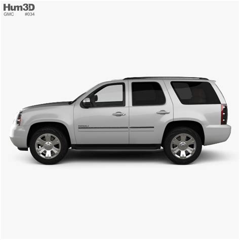 GMC Yukon Denali with HQ interior 2015 3D model - Download Crossover ...