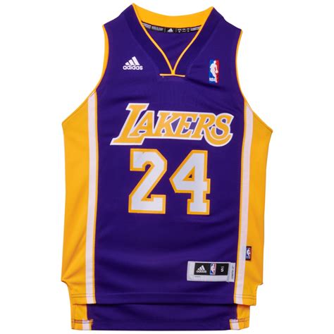 Adidas Kids Kobe Bryant Los Angeles Lakers Swingman Jersey in Purple ...