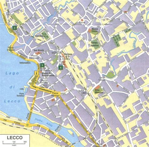 Lecco Italy Map