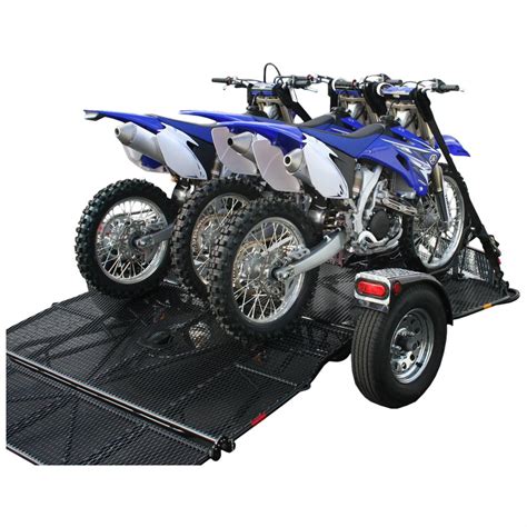 Drop - Tail® "Three - Up" Cruiser / Sport Bike Trailer - 169947, Towing ...