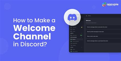 Create Discord server and set up a welcome experience