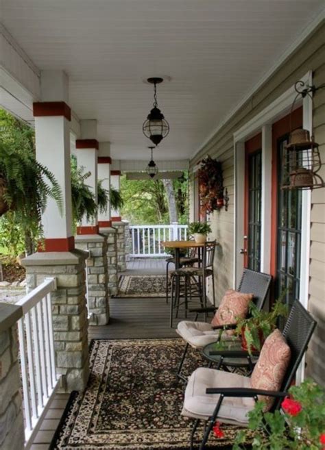 40 Lovely Veranda Design Ideas For Inspiration - ekstrax | Porch design, House with porch, Front ...