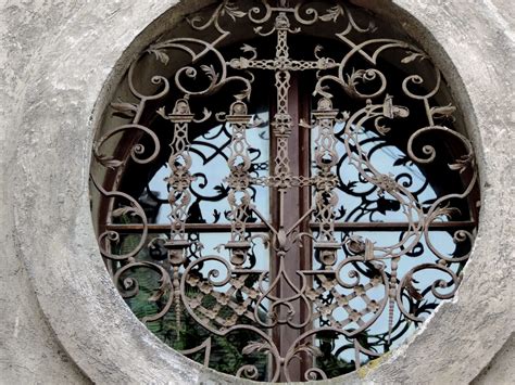 Free picture: art, baroque, cast iron, window, manhole cover, old ...