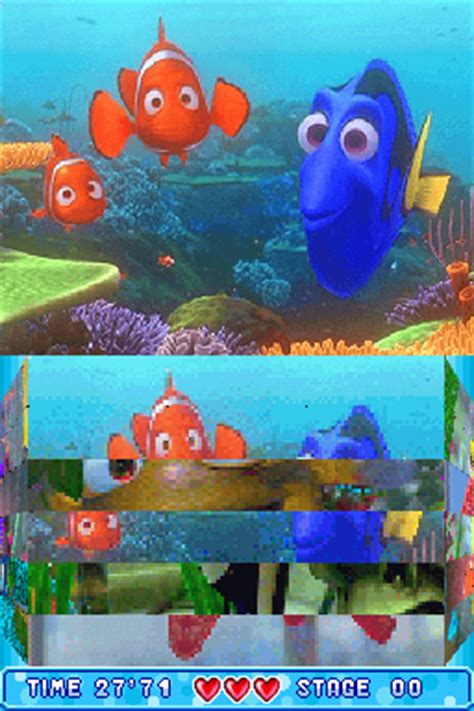 All Finding Nemo: Escape to the Big Blue Screenshots for Nintendo DS