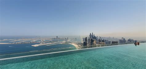 Rooftop Infinity Pool @ Level 77, Address Beach Resort Dubai - Dubai Family Leisure Guide