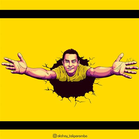 Vector Art of Aamir Khan :: Behance